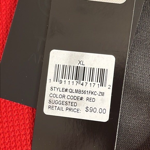 NFL team apparel Men's Quarter-Zip Pullover Sweatshirt with Zipper Pockets - Picture 4 of 15